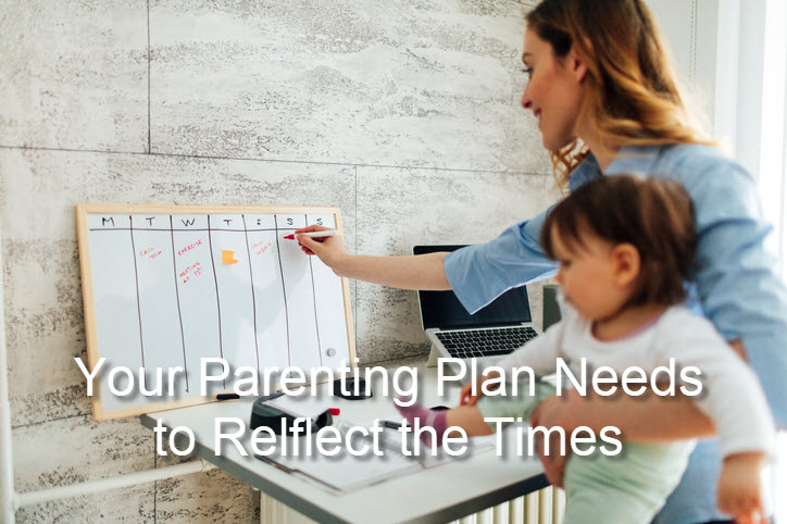 Your Parenting Plan Needs to Reflect the Times