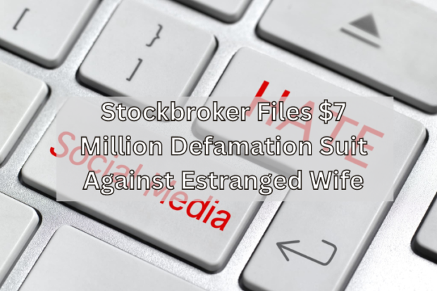 Keyboard Showing Hate Spread On Social Media By Divorcing Wife
